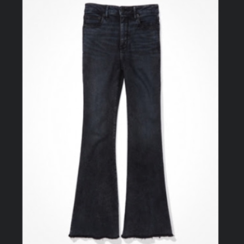 Black high waisted jean. Worn once.
